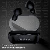 Crossloop Joy Zee True Wireless EarPods - Black